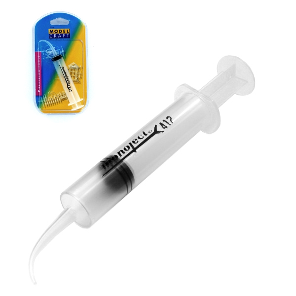 12ml curved Syring incl. Tip - 2