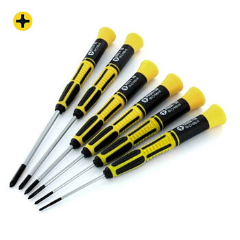6pce Phillips screw driver set