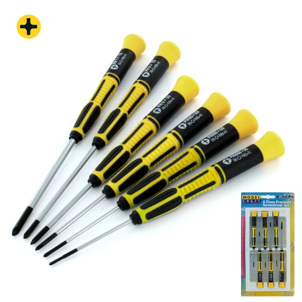6pce Phillips screw driver set - 2