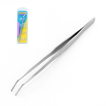 Heavy duty tweezers - 7" curved