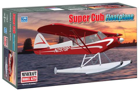 1/48 Piper Super Cub Float Plane w/2 marking options