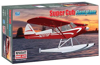 1/48 Piper Super Cub Float Plane w/2 marking options