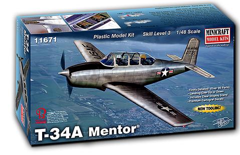 1/48 Beechcraft T-34 A/B Mentor