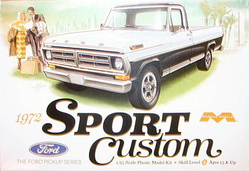 1/25 1972 Ford Sport Custom Pickup Truck