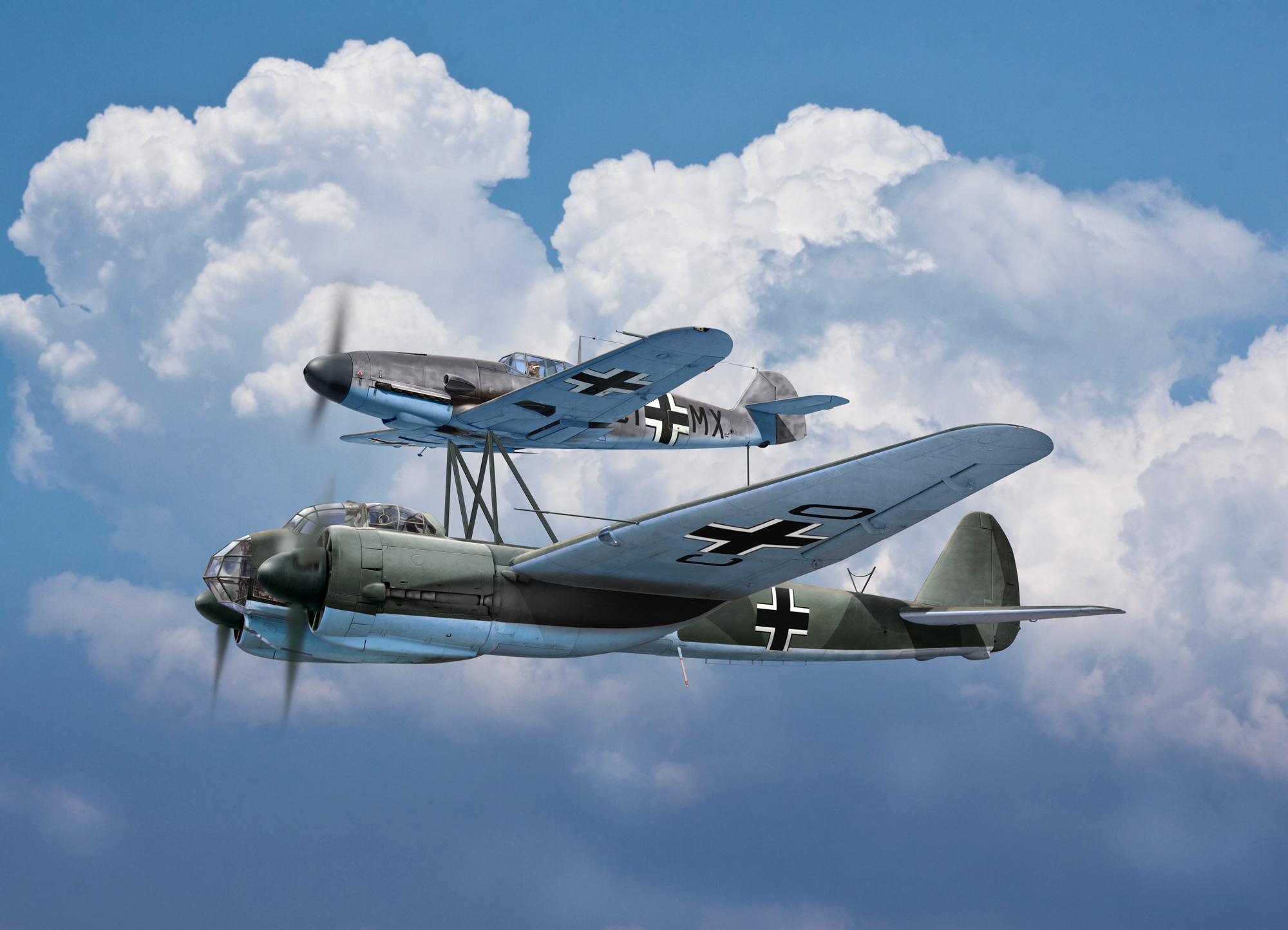 1/48 Mistel S1, German composite training aircraft