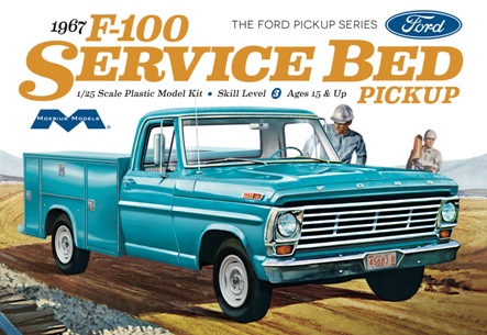 1/25 1967 Ford F100 Service Bed Pickup
