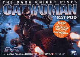 1/18 Dark Knight Rises Catwoman w.Bat-Pod