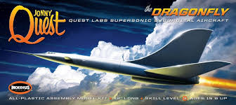 1/200 Jonny Quest Dragon Fly 30 cm