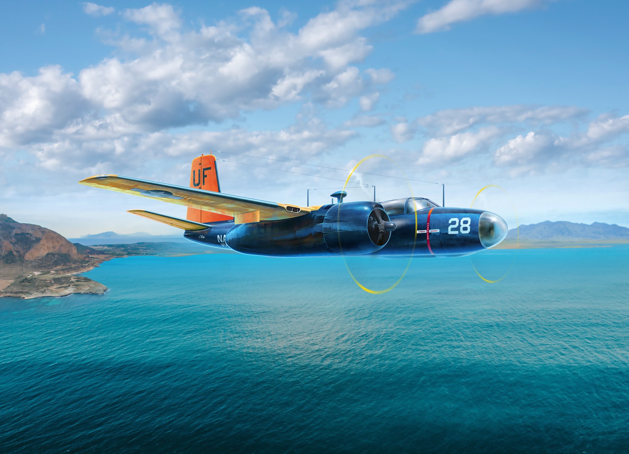 1/48 'Jig Dog' JD-1D Invader, US Navy aircraft