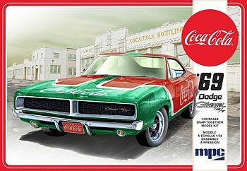 1/25 1969 Dodge Charger Coca Cola NO GLUE