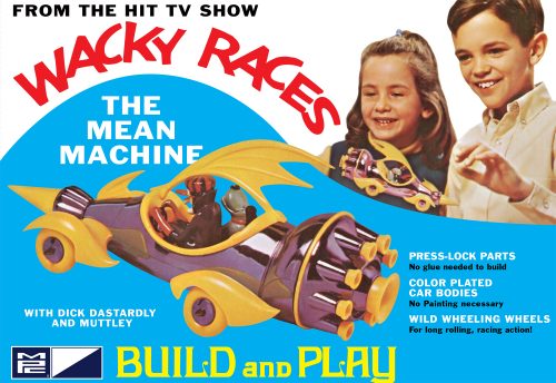 1/32 Wacky Races - mean machine NO GLUE