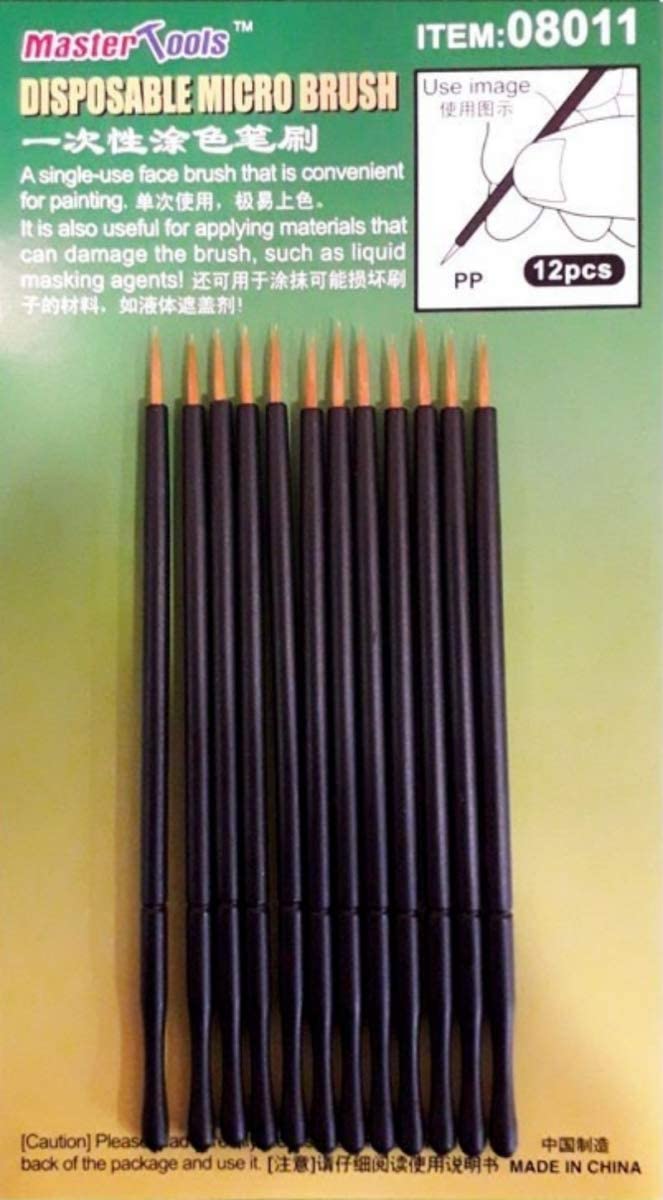 Disposable Micro Brush - 12 pcs.