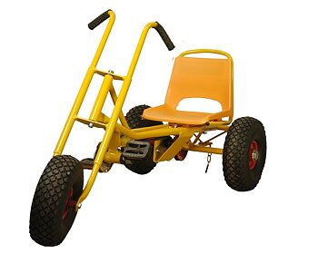 RABO månbil / trehjulig trampcykel Moon-Harley 1 sits