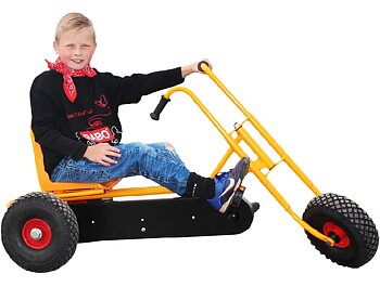 RABO månbil / trehjulig trampcykel Moon-Harley 1 sits