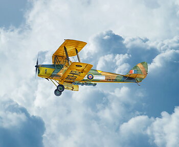 1/32 DH. 82A Tiger Moth with bombs,WWII British training aircraft