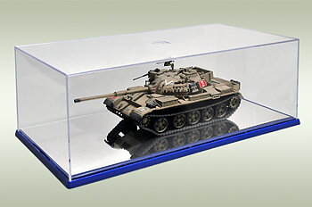 Display Case w/Mirror Base 364x186x121 mm
