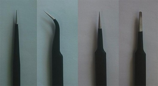Precision Tweezer Set - 4 pcs