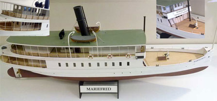 1/32 S/S Mariefred Steamer 93 cm - 2