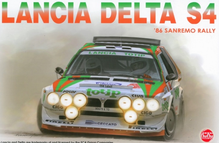 1/24 Lancia Delta S4 '86 Sanremo Rally