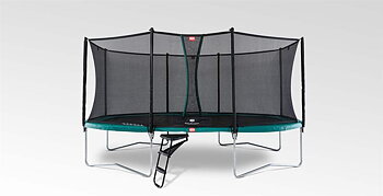 BERG GRAND Favorit Grön AirFlow 520 OVAL + skyddsnät Comfort