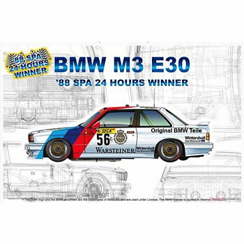 1/24 BMW M3 E30 '88 Spa 24H Winner