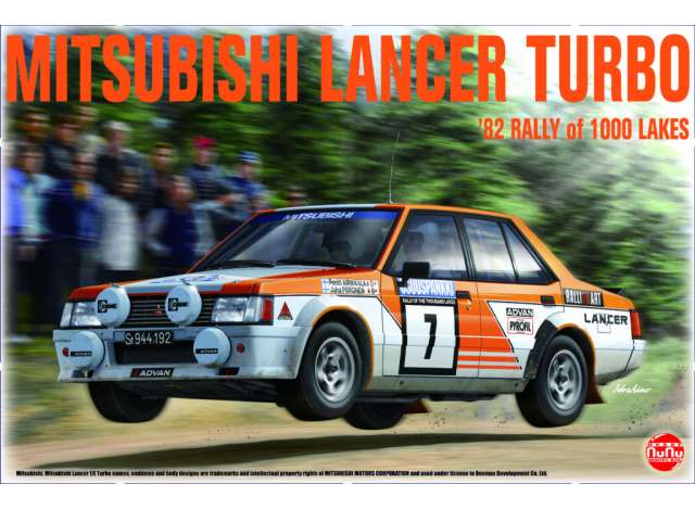 1/24 Mitsubishi Lancer Turbo 1000 Lakes 1982 -PROMO!