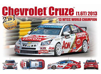 1/24 Chevrolet Cruze 1.6T '13 WTCC world champion
