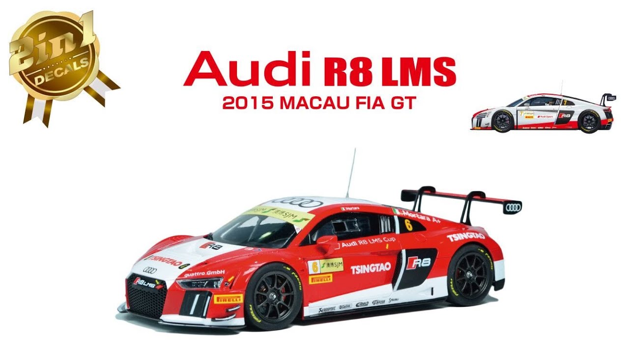 1/24 Audi R8 LMS Macau FIA GT 2015