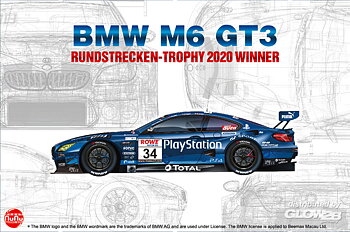 1/24 BMW M6 GT3 2020 winner Rundstrecken Trophy