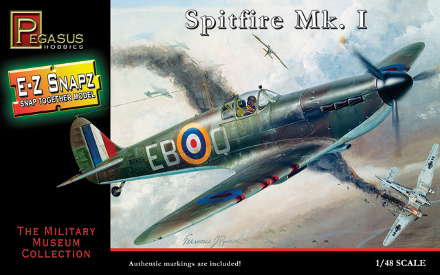 1/48 Spitfire Mark 1 - NO GLUE