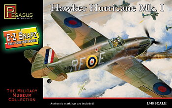 1/48 Hawker Hurricane Mark 1  - NO GLUE