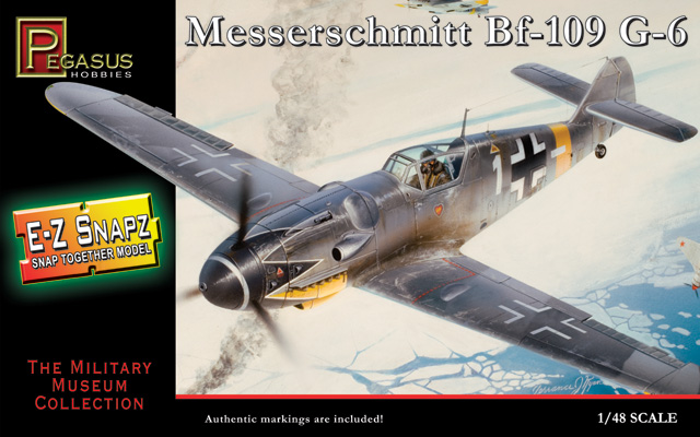 1/48 Messerschmitt Bf-109G6  - NO GLUE