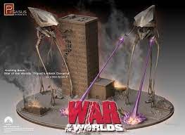 1/350 Tripods Attack Diorama