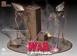 1/350 Tripods Attack Diorama