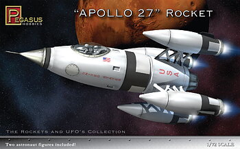 1/72 Apollo 27 Rocket - 26cm
