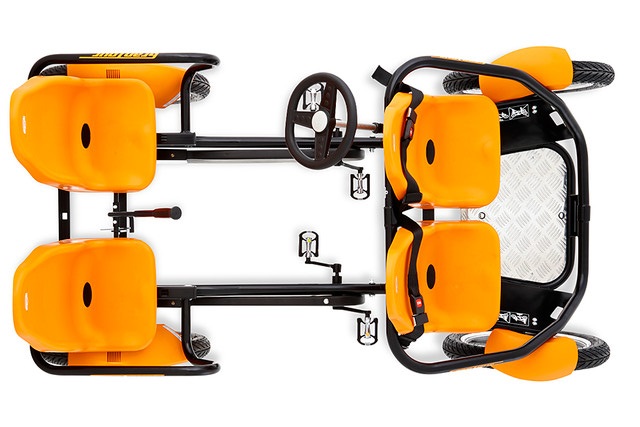 BERG GranTour F Racer 4-sitsig familjetrampbil - 7
