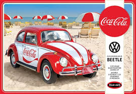 1/24 Volkswagen Beetle Coca Cola NO GLUE