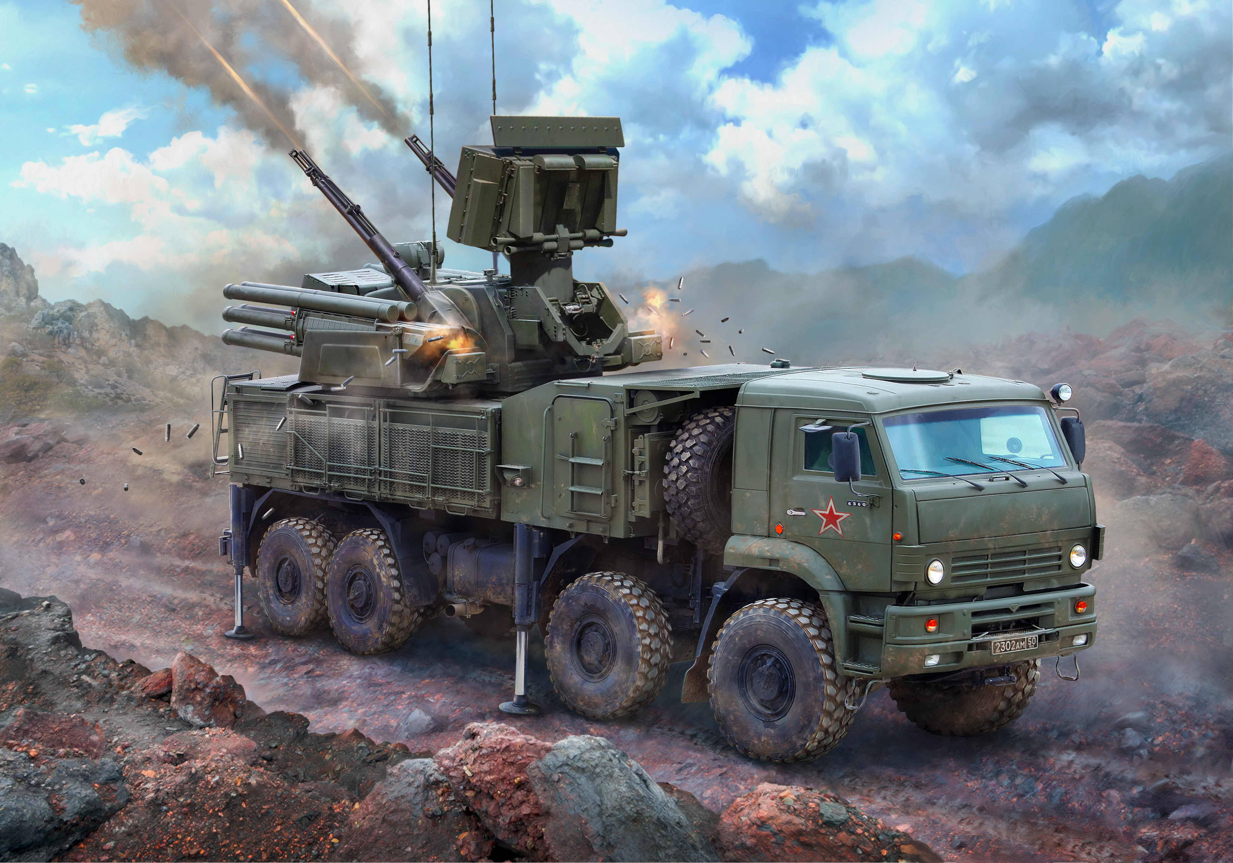 1/72 Russian Anti aircraft system – NATO Code SA-22 Greyhound