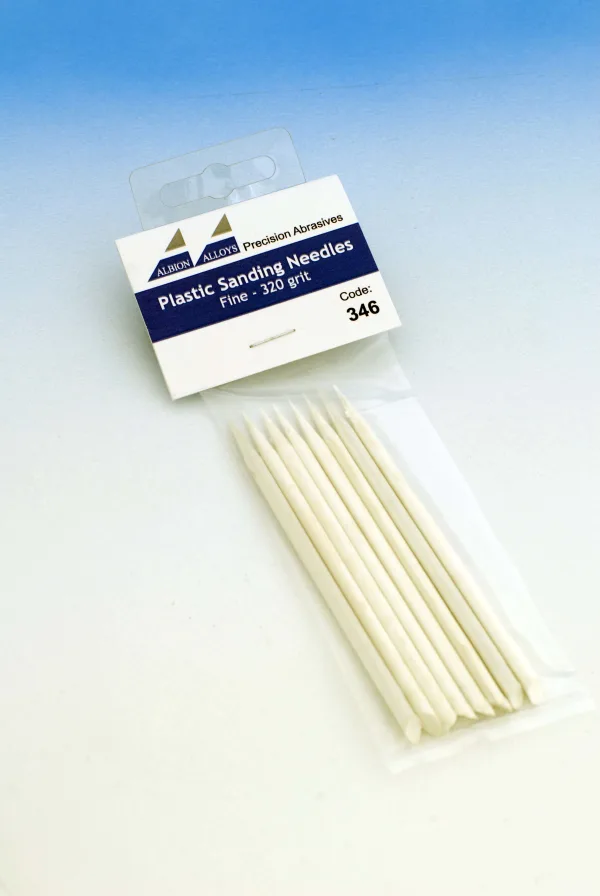 Plastic Sanding Needle - Fine 320 Grit