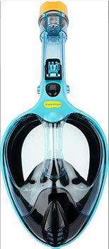 Waimea Snorkelmask Ljusblå Storlek L/XL