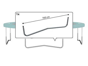 BERG Reservdel FAVORIT - W-LEG 380 (160 CM)