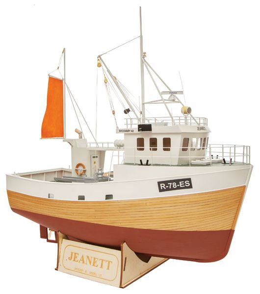 1/25 Ms Jeanett - Coastal fisking boat  52 cm - RC Ready