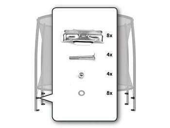 BERG Reservdel SAFETY NET - ASSEMBLY SET (2 LEGS)