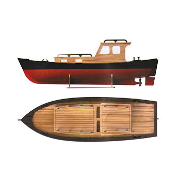 1/35 Motor Boat 17,7 cm