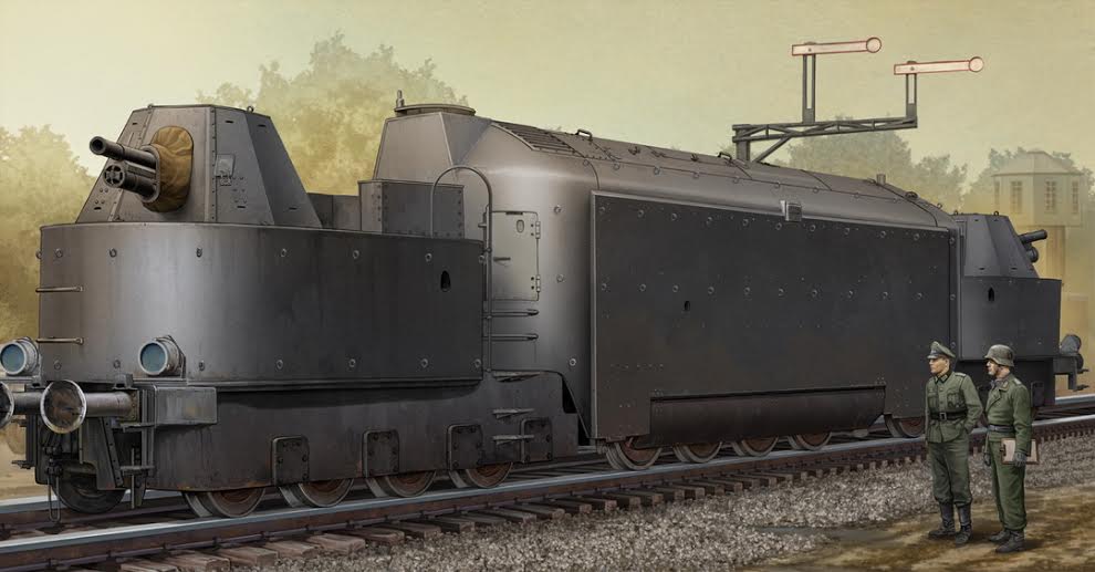 1/35 Armored Train Panzertriebwagen Nr.16