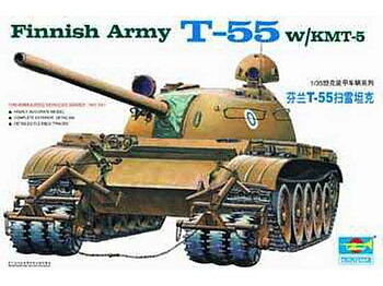 1/35 T-55 Finland w.Kmt-5