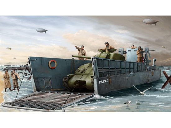 1/35 Lcm 3 Landing Craft USN