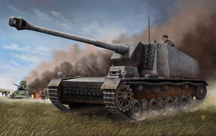 1/35 Selbstfahrlafette L/61 Sturer Emil  128 mm