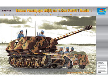 1/35 PanzerjÃ¤ger 39(H)  Mit 75mm Pak40/3 Marder