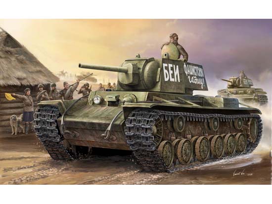 1/35 Kv-1 Model 1941 /Kv Small Turret T.